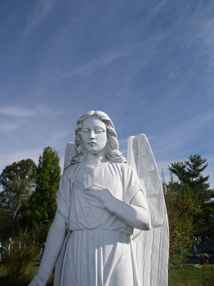 russian cemetary 3 - angel